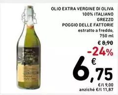 Poggio Delle Fattorie - Olio Extra Vergine Di Oliva 100% Italiano Grezzo