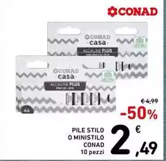 Conad - Pile Stilo O Ministilo