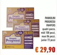 Pampers - Pannolini Progressi