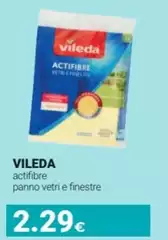 Vileda - Actifibre Panno Vetri E Finestre