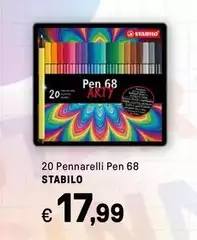 Stabilo - 20 Pennarelli Pen 68