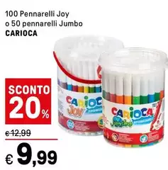 Carioca - 100 Pennarelli Joy O 50 Pennarelli Jumbo