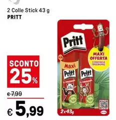 Pritt - 2 Colle Stick