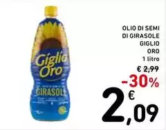 Oro saiwa - Olio Di Semi Di Girasole Giglio Oro