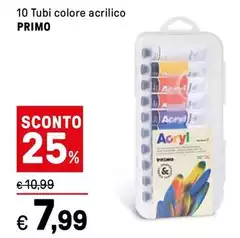 Primo sale - 10 Tubi Colore Acrilico