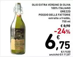 Oliva - Olio Extra Vergine Di  100% Italiano Grezzo