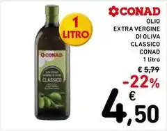 Conad - Olio Extra Vergine Di Oliva Classico