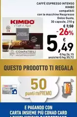 Kimbo - Caffè Espresso Intenso