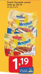 Nesquik - Snack Cacao/ Latte