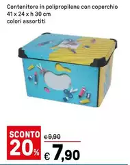 Contenitore In Polipropilene Con Coperchio