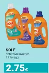 Sole - Detersivo Lavatrice 29 Lavaggi