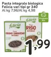 Felicia - Pasta Integrale Biologica