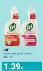 Cif - Spray Detergente Ricarica