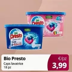 Bio Presto - Caps Lavatrice
