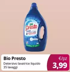 Bio Presto - Detersivo Lavatrice Liquido