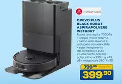 Roborock - QREVO PLUS BLACK ROBOT ASPIRAPOLVERE WET8DRY