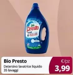 Bio Presto - Detersivo Lavatrice Liquido