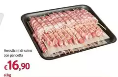 Arrosticini Di Suino Con Pancetta