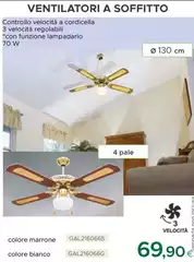 Ventilatori A Soffitto