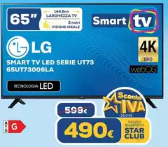 LG - Smart Tv Led Serie Ut73 65UT73006LA