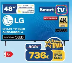 LG - Smart Tv Oled OLED48B56LA