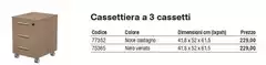 Cassettiera A 3 Cassetti Cassettiera A 3 Cassetti