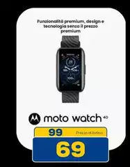Motorola - Moto Watch 40