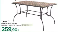 Tavolo Rettangolare