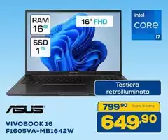Asus - Vivobook 16 F1605va-mb1642w