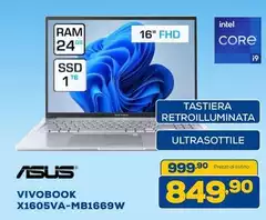 Asus - Vivobook X1605va-mb1669w