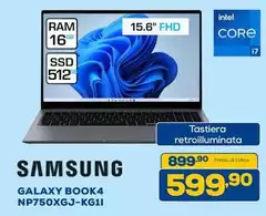 Samsung - Galaxy Book4 NP750XGJ-KG11
