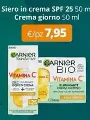 Garnier - Siero In Crema SPF 25