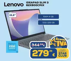 Lenovo - Ideapad Slim 3 82XB00Cmix