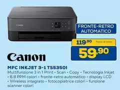 Canon - MFC INKJET 3-1 TS53501