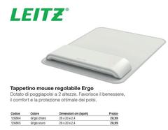 Letizia - Tappetino Mouse Regolabile Ergo