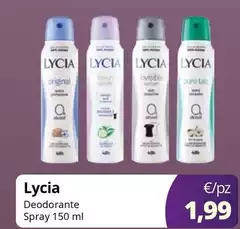 Lycia - Deodorante Spray