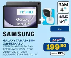 Samsung - Galaxy Tab A9+ SM- X216BZAAEUN