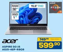 Acer - Aspire Go 15 AG15-42P-R9Q9