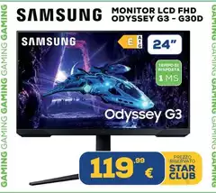 Samsung - Monitor Lcd Fhd Odyssey G3 - G30D