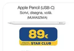 Apple - Pencil (usb-c) Scrivi, Disengna, Voilà.