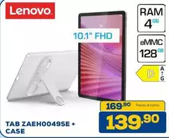 Lenovo - Tab ZACH0049SE + CASE