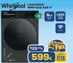 Whirlpool - Lavatrice 911G Ads IT