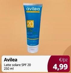 Avilea - Latte Solare SPF 20
