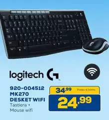 Logitech - 920-004512 Mk270 Desket Wifi