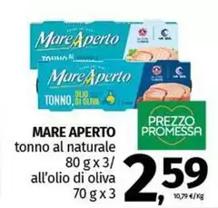 Mare aperto - Tonno Al Naturale