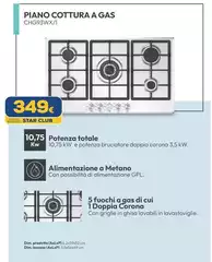 Star - Piano Cottura A Gas