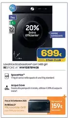 Star - Lavatrice Ecodosatore Con 1,400 Giri Ww11087b94gb