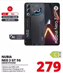 ZTE - Nubia Neo 3 GT 5G Smartphone