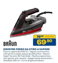 Braun - SI5057RD Ferro Da Stiro A Vapore