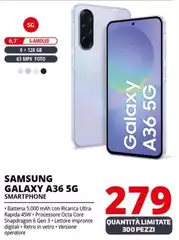 Samsung - Galaxy A36 5G Smartphone